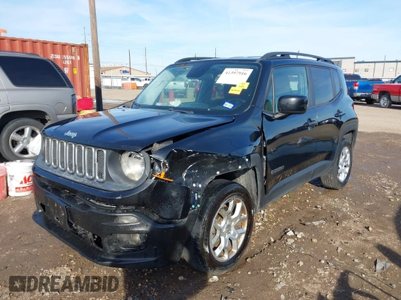 2017 Jeep Renegade Latitude z VIN ZACCJBBB8HPF76347, wystawiony jako IAAI lot #41397916 z przebiegiem 281 192 mil mil oraz . Historia ofert i sprzedaży dostępna na DreamBid. Obrazek 6.