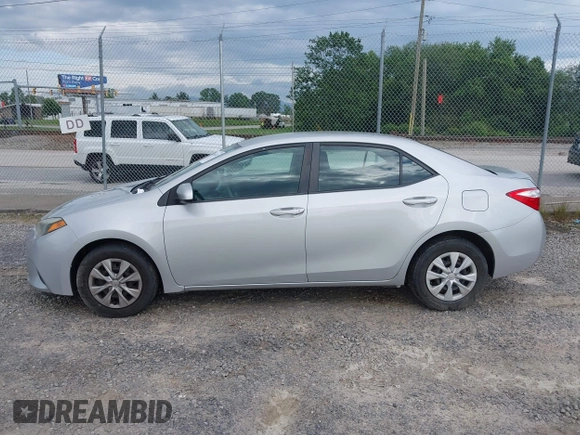 2014 Toyota Corolla L with VIN 2T1BURHE7EC223280, listed as a IAAI auction lot 42505625 with 106,327 mi miles and . Bid and sale history available at DreamBid. Image 14.