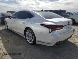 2018 Lexus LS with VIN JTHB5LFF8J5004355, listed as a Copart auction lot 74778754 with 0 mi miles and Non Repairable. Bid and sale history available at carsss.com. Image 2.