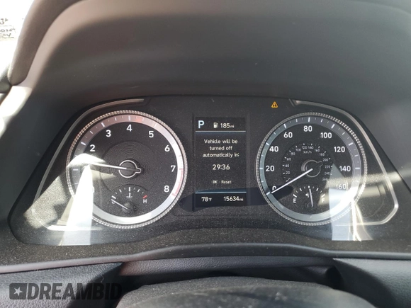 2023 Hyundai Sonata SEL z VIN KMHL64JA0PA269996, wystawiony jako Copart lot #54908345 z przebiegiem 15 634 mil mil oraz Szkody całkowita. Historia ofert i sprzedaży dostępna na DreamBid. Obrazek 9.