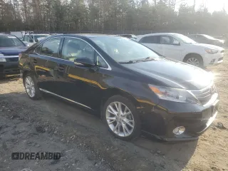 2010 Lexus HS 250h with VIN JTHBB1BAXA2021361, listed as a Copart auction lot 80203214 with 157,015 mi miles and Salvage Title. Bid and sale history available at DreamBid. Image 4.