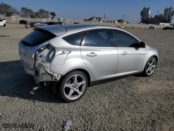 2012 Ford Focus Titanium with VIN 1FAHP3N22CL189575, listed as a Copart auction lot 46126465 with 128,773 mi miles and Salvage Title. Bid and sale history available at carsss.com. Image 3.