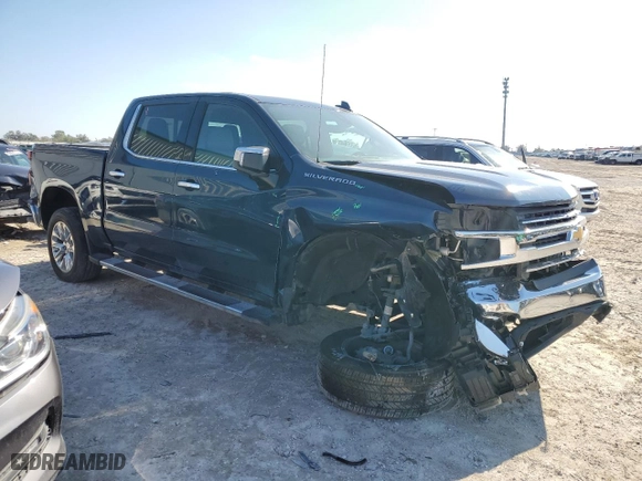 2019 Chevrolet Silverado 1500 LTZ with VIN 3GCPWEED2KG244219, listed as a Copart auction lot 83195754 with 47,363 mi miles and Salvage Title. Bid and sale history available at carsss.com. Image 4.