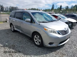2011 Toyota Sienna LE AAS with VIN 5TDKK3DC3BS013432, listed as a IAAI auction lot 42660029 with 154,385 mi miles and . Bid and sale history available at DreamBid. Image 1.
