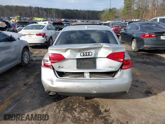 2009 Audi A4 2.0T Prem Plus with VIN WAUSF78K49N014535, listed as a IAAI auction lot 41579110 with 88,132 mi miles. Bid and sale history available at carsss.com. Image 16.