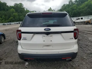 2016 Ford Explorer Sport with VIN 1FM5K8GT3GGA41704, listed as a Copart auction lot 61453515 with 101,801 mi miles and Salvage title. Bid and sale history available at DreamBid. Image 6.