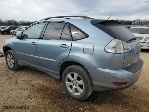 2005 Lexus RX 330 with VIN 2T2HA31U45C081631, listed as a Copart auction lot 46937595 with 163,672 mi miles and Salvage Title. Bid and sale history available at carsss.com. Image 2.