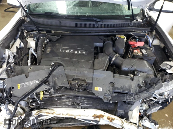 2016 Lincoln MKS с VIN 1LNHL9DK0GG601318, выставлен на аукционе Copart как лот 80114224 с пробегом 67 526 миль миль и Списание • Salvage title. История ставок и продаж доступна на DreamBid. Изображение 11.
