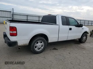 2007 Ford F-150 XL with VIN 1FTPX12557NA26440, listed as a Copart auction lot 41621445 with 184,854 mi miles and Salvage Title. Bid and sale history available at carsss.com. Image 3.