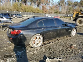 2012 BMW 7 Series 750Li with VIN WBAKB8C57CC964250, listed as a Copart auction lot 41450935 with 56,429 mi miles and Non repairable. Bid and sale history available at DreamBid. Image 3.