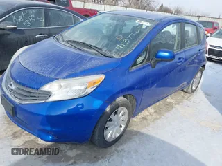 2014 Nissan Note S with VIN 3N1CE2CP8EL389695, listed as a IAAI auction lot 41377270 with 141,611 mi miles and . Bid and sale history available at DreamBid. Image 2.