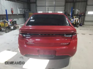2016 Dodge Dart SXT Sport with VIN 1C3CDFFAXGD822588, listed as a Copart auction lot 51964505 with 71,220 mi miles and Salvage Title. Bid and sale history available at carsss.com. Image 6.