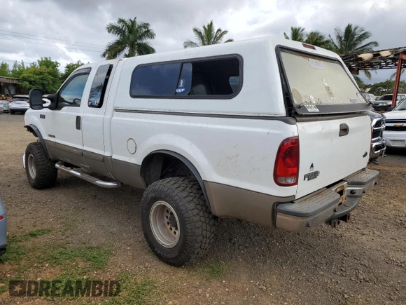 2002 Ford Super Duty F-250 XL with VIN 1FTNX21F62EB72958, listed as a Copart auction lot 51343355 with 167,698 mi miles and Salvage Title. Bid and sale history available at carsss.com. Image 2.