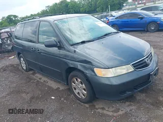 2003 Honda Odyssey EX-L with VIN 5FNRL18943B146897, listed as a IAAI auction lot 42144055 with 364,223 mi miles and . Bid and sale history available at DreamBid. Image 1.