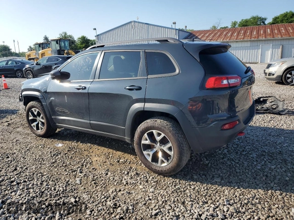 2017 Jeep Cherokee Trailhawk with VIN 1C4PJMBS0HW517406, listed as a Copart auction lot 61254315 with 99,284 mi miles and Clean title. Bid and sale history available at DreamBid. Image 2.