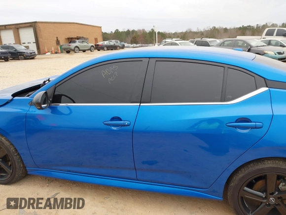 2024 Nissan Sentra SR with VIN 3N1AB8DV0RY276378, listed as a IAAI auction lot 41618695 with 26,192 mi miles. Bid and sale history available at carsss.com. Image 15.