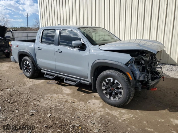 2024 Nissan Frontier SV with VIN 1N6ED1EJ7RN641631, listed as a Copart auction lot 88875185 with 6,602 mi miles and Salvage Title. Bid and sale history available at carsss.com. Image 4.