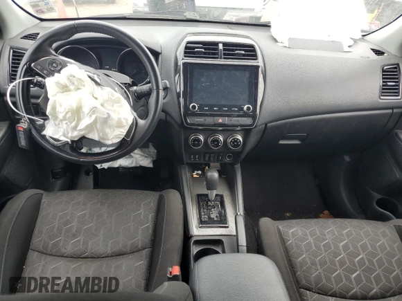 2021 Mitsubishi Outlander SE with VIN JA4APVAU3MU025935, listed as a Copart auction lot 57871655 with 63,451 mi miles and Salvage title. Bid and sale history available at DreamBid. Image 8.