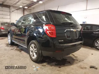 2016 Chevrolet Equinox LS with VIN 2GNALBEKXG1165075, listed as a IAAI auction lot 41429235 with 104,675 mi miles. Bid and sale history available at carsss.com. Image 3.