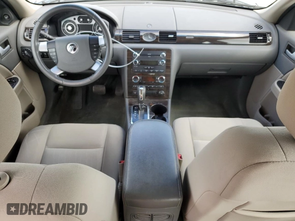 2009 Mercury Sable with VIN 1MEHM40W69G611172, listed as a Copart auction lot 55796535 with 92,137 mi miles and Salvage title. Bid and sale history available at DreamBid. Image 8.