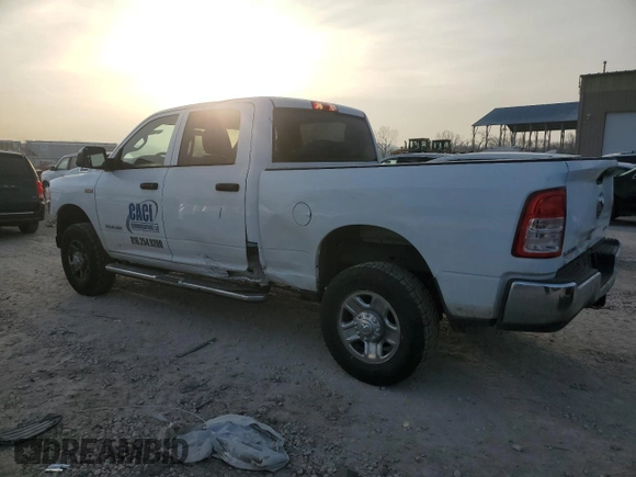 2022 Ram 2500 Tradesman with VIN 3C6UR5CJ6NG250877, listed as a Copart auction lot 85462204 with 74,124 mi miles and Salvage Title. Bid and sale history available at carsss.com. Image 2.