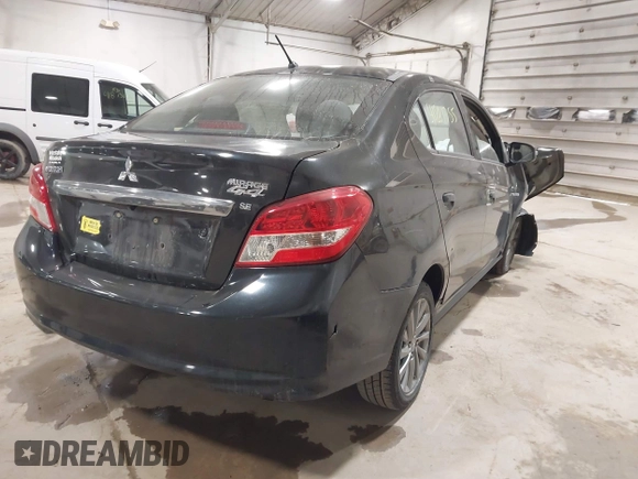 2019 Mitsubishi Mirage SE z VIN ML32F4FJ4KHF06326, wystawiony jako IAAI lot #41881755 z przebiegiem Nie podano mil oraz . Historia ofert i sprzedaży dostępna na DreamBid. Obrazek 4.