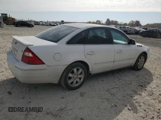 2005 Ford Five Hundred SEL with VIN 1FAFP24135G191762, listed as a Copart auction lot 77334394 with 117,630 mi miles and Salvage Title. Bid and sale history available at carsss.com. Image 3.