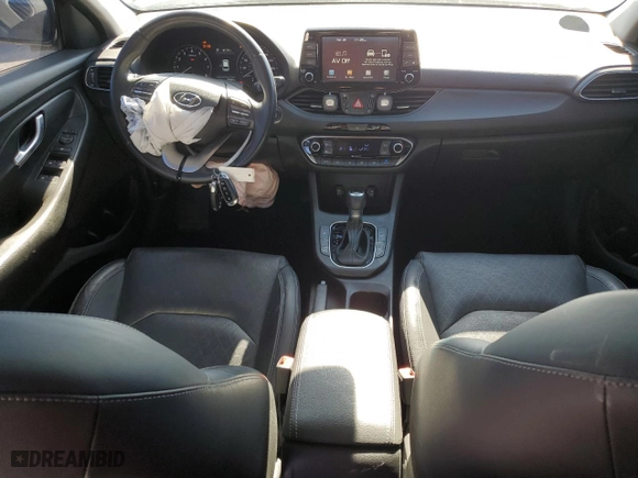 2019 Hyundai Elantra GT with VIN KMHH35LE4KU113780, listed as a Copart auction lot 47171385 with 93,467 mi miles and Salvage Title. Bid and sale history available at carsss.com. Image 8.