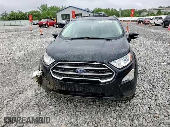 2018 Ford EcoSport SE with VIN MAJ3P1TE7JC173333, listed as a Copart auction lot 58166195 with 60,290 mi miles and Salvage title. Bid and sale history available at DreamBid. Image 14.