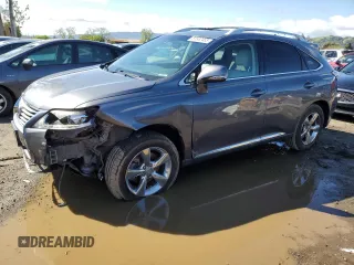2013 Lexus RX 350 with VIN 2T2ZK1BAXDC115936, listed as a Copart auction lot 51532455 with 127,083 mi miles and Salvage Title. Bid and sale history available at DreamBid. Image 1.