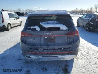 2022 Hyundai Santa Fe Plug-In Hybrid Limited with VIN KM8S7DA26NU021183, listed as a Copart auction lot 43705465 with 53,340 mi miles and Salvage Title. Bid and sale history available at carsss.com. Image 6.