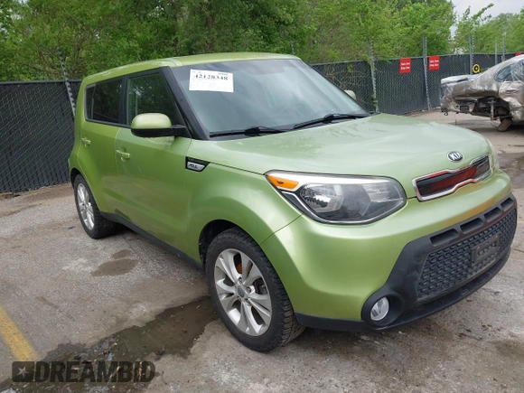 2016 Kia Soul + with VIN KNDJP3A53G7829027, listed as a IAAI auction lot 42128348 with 125,190 mi miles and . Bid and sale history available at DreamBid. Image 1.