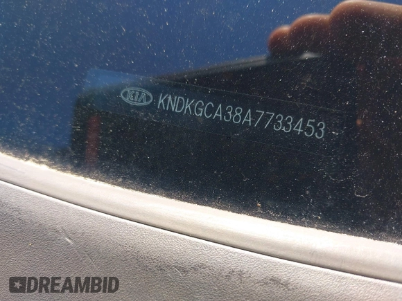 2010 Kia Sportage LX with VIN KNDKGCA38A7733453, listed as a IAAI auction lot 41932937 with 148,056 mi miles and . Bid and sale history available at carsss.com. Image 9.
