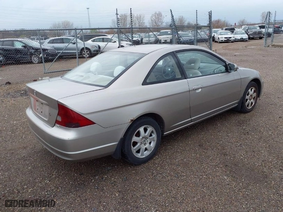 2003 Honda Civic EX with VIN 1HGEM22933L015145, listed as a IAAI auction lot 41928103 with 194,183 mi miles. Bid and sale history available at carsss.com. Image 4.