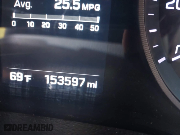 2016 Hyundai Tucson Eco with VIN KM8J3CA22GU076489, listed as a IAAI auction lot 42169732 with 153,597 mi miles. Bid and sale history available at carsss.com. Image 15.