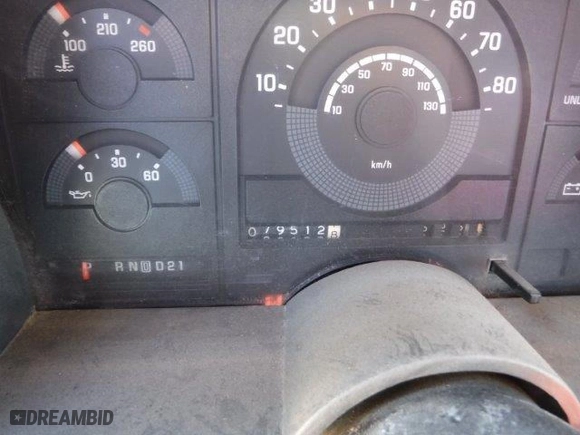 1989 Chevrolet C/K 2500 with VIN 1GCFK24K7KE208250, listed as a Copart auction lot 82619474 with 79,512 mi miles and Non Repairable. Bid and sale history available at carsss.com. Image 9.