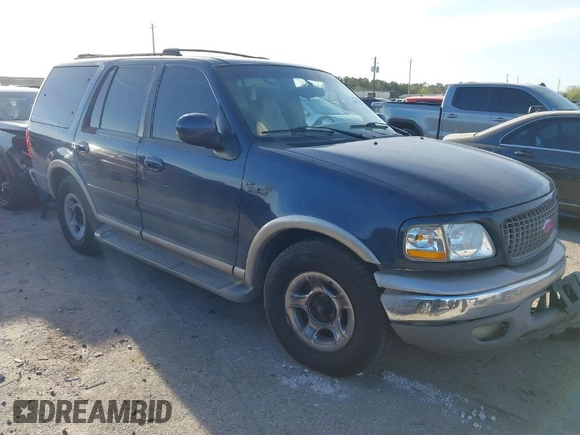 2002 Ford Expedition Eddie Bauer with VIN 1FMRU17L92LA14882, listed as a IAAI auction lot 41817801 with 359,020 mi miles and . Bid and sale history available at DreamBid. Image 1.