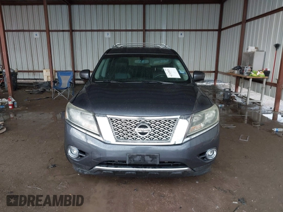 2014 Nissan Pathfinder Platinum with VIN 5N1AR2MN5EC685920, listed as a IAAI auction lot 42149831 with 149,618 mi miles and . Bid and sale history available at DreamBid. Image 12.