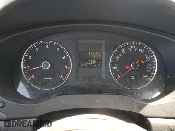 2012 Volkswagen Jetta SE z VIN 3VWDP7AJ2CM128574, wystawiony jako Copart lot #56896795 z przebiegiem 117 329 mil mil oraz Szkoda całkowita • Salvage title. Historia ofert i sprzedaży dostępna na DreamBid. Obrazek 9.