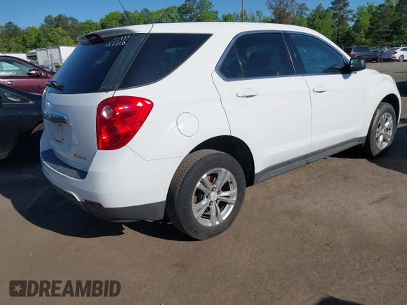 2011 Chevrolet Equinox LS with VIN 2CNALBEC1B6235054, listed as a IAAI auction lot 42138720 with 223,708 mi miles. Bid and sale history available at carsss.com. Image 4.