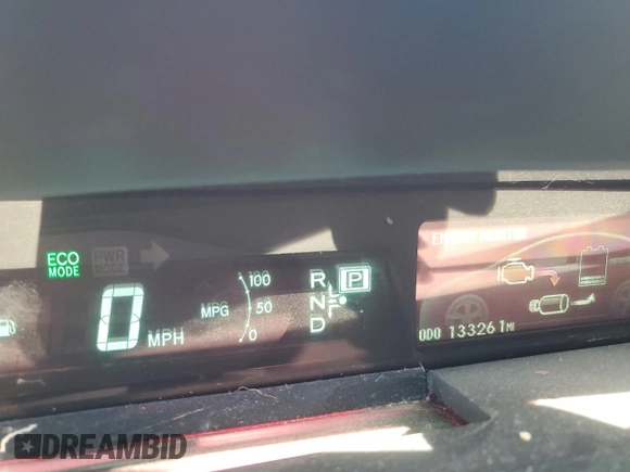 2014 Toyota Prius with VIN JTDKN3DP3E3056040, listed as a Copart auction lot 60704455 with 133,261 mi miles and Salvage title. Bid and sale history available at DreamBid. Image 9.