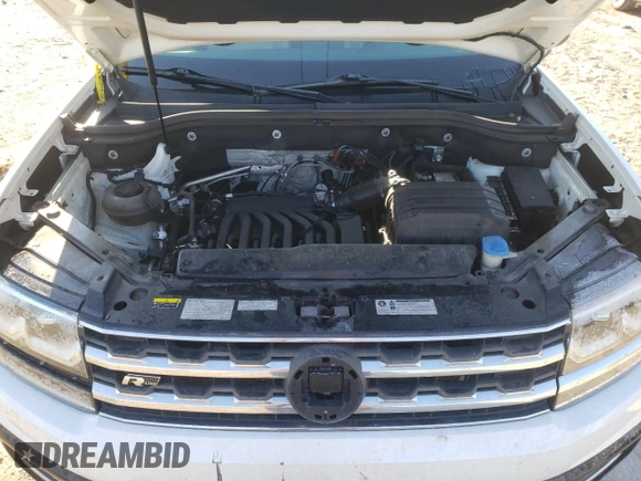 2018 Volkswagen Atlas SE with VIN 1V2FR2CA6JC584015, listed as a Copart auction lot 42130835 with 130,598 mi miles and Salvage title. Bid and sale history available at DreamBid. Image 14.