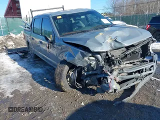 2019 Ford F-150 XL with VIN 1FTEW1EP9KKD60729, listed as a IAAI auction lot 41401427 with 186,277 mi miles. Bid and sale history available at carsss.com. Image 1.