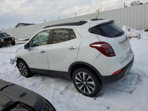 2021 Buick Encore Preferred with VIN KL4CJESB9MB327099, listed as a Copart auction lot 88888215 with 0 mi miles and Non Repairable. Bid and sale history available at carsss.com. Image 2.