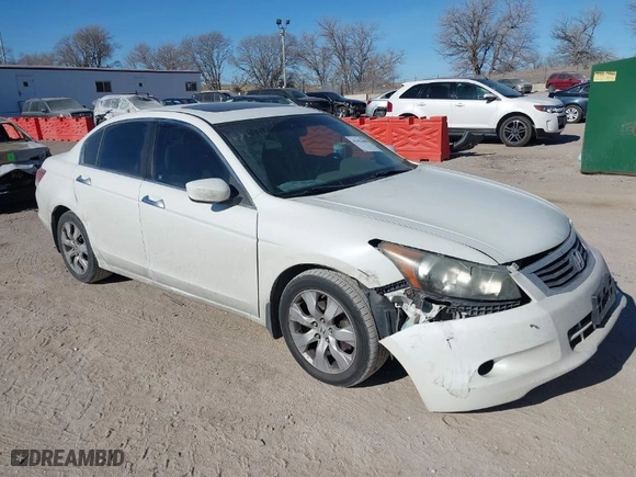 2010 Honda Accord Sdn EX-L with VIN 1HGCP3F87AA021545, listed as a IAAI auction lot 41452486 with 140,615 mi miles. Bid and sale history available at carsss.com. Image 1.