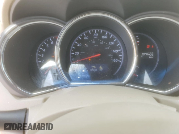 2012 Nissan Murano SL with VIN JN8AZ1MW2CW224343, listed as a Copart auction lot 53629575 with 104,626 mi miles and Salvage Title. Bid and sale history available at DreamBid. Image 9.
