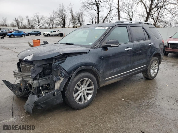 2014 Ford Explorer XLT with VIN 1FM5K8D84EGA43796, listed as a Copart auction lot 43283045 with NaN miles and Salvage Title. Bid and sale history available at carsss.com. Image 1.