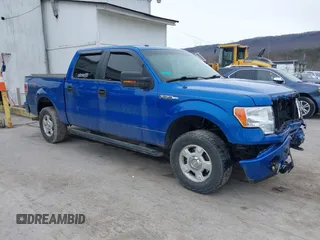 2014 Ford F-150 XL with VIN 1FTFW1EF0EFA04615, listed as a IAAI auction lot 41501928 with 201,557 mi miles. Bid and sale history available at carsss.com. Image 1.