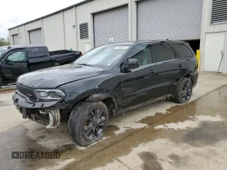 2021 Dodge Durango SXT Plus z VIN 1C4RDHAGXMC608750, wystawiony jako Copart lot #50695575 z przebiegiem 144 612 mil mil oraz Szkoda całkowita • Salvage title. Historia ofert i sprzedaży dostępna na DreamBid. Obrazek 1.