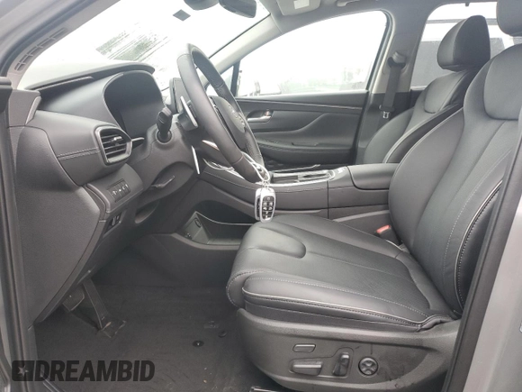 2023 Hyundai Santa Fe Hybrid Limited with VIN 5NMS5DA18PH013792, listed as a Copart auction lot 74481014 with 0 mi miles and Non Repairable. Bid and sale history available at carsss.com. Image 7.